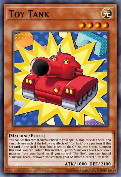 Toy Tank Ultra Rare BLTR-EN022 Battles of Legend Terminal Revenge Yugioh card