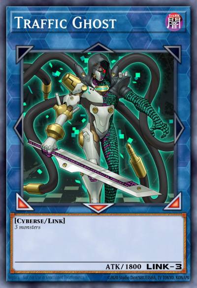 Traffic Ghost Common SDPL-EN041 Structure Deck Powercode Link Yugioh card