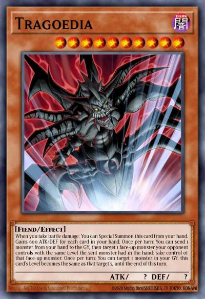 Tragoedia Rare BP01-EN020 Battle Pack Epic Dawn Yugioh card
