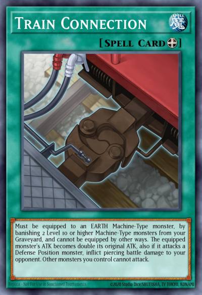Train Connection Super Rare DRLG-EN039 Dragons of Legend Yugioh card