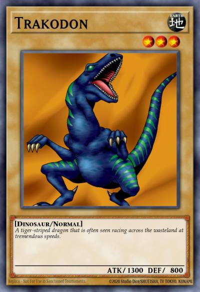 Trakodon Common MDP2-EN017 McDonalds Promotional Cards 2 Yugioh card