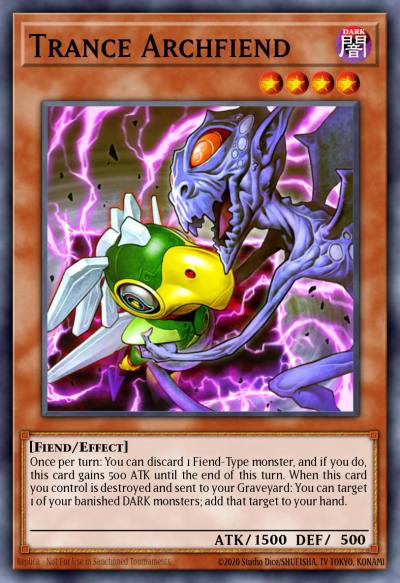 Trance Archfiend Short Print ORCS-EN035 Order of Chaos Yugioh card