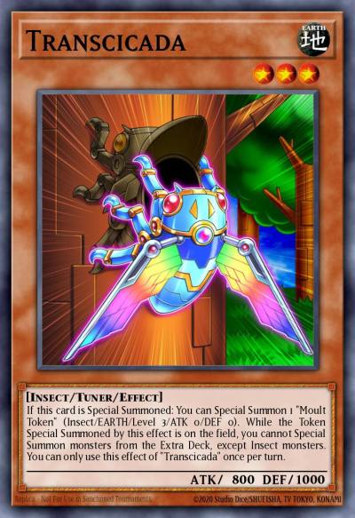 Transcicada Common MP21-EN012 2021 Tin of Ancient Battles Yugioh card