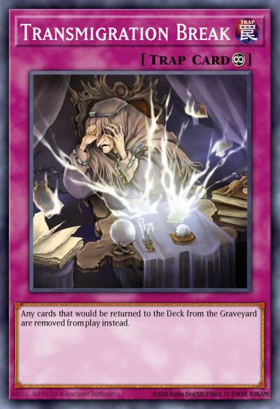 Transmigration Break Common PTDN-EN079 Phantom Darkness Yugioh card
