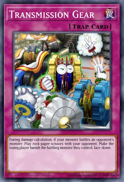 Transmission Gear Short Print COTD-EN080 Code of the Duelist Yugioh card