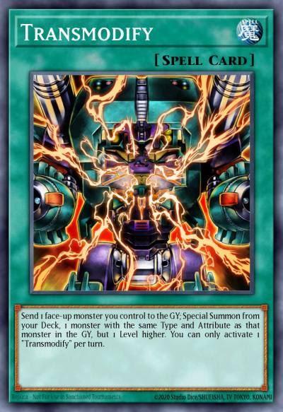Transmodify Secret Rare MP14-EN106 2014 Mega-Tin Mega Pack Yugioh card