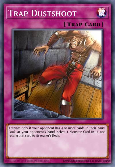 Trap Dustshoot Super Rare CP05-EN005 Champion Pack Game Five Yugioh card