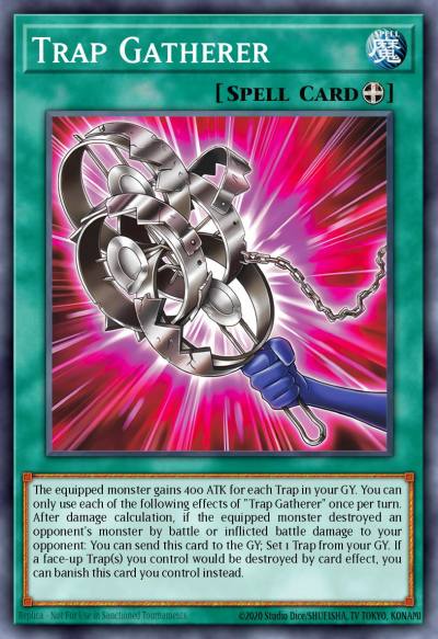 Trap Gatherer Common MP25-EN392 2025 Mega-Pack Tin Yugioh card