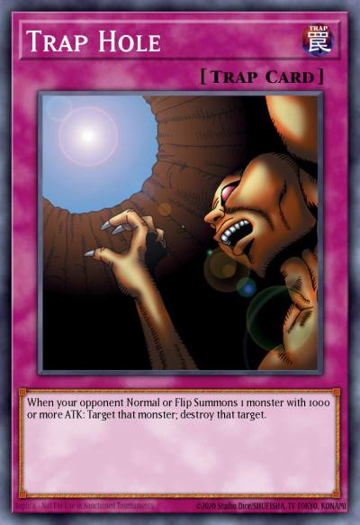 Trap Hole Common YS15-ENY17 2-Player Starter Deck Yuya & Declan Yugioh card
