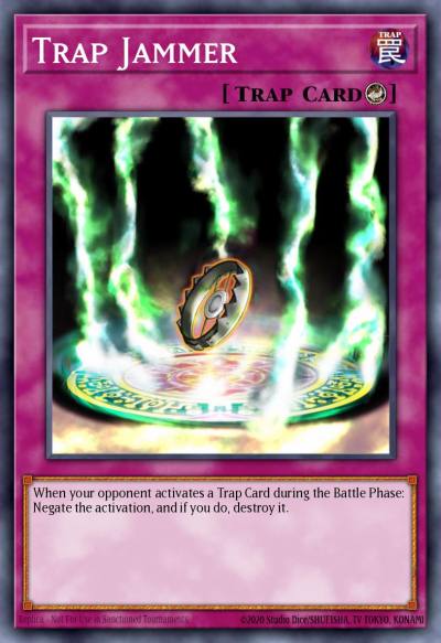 Trap Jammer Rare DR2-EN111 Dark Revelation Volume 2 Yugioh card