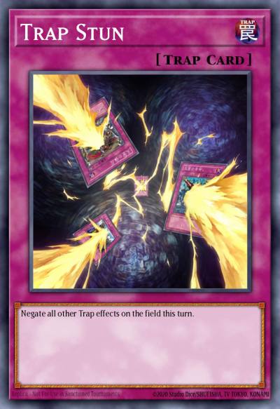 Trap Stun Super Rare AP02-EN013 Astral Pack Two Yugioh card