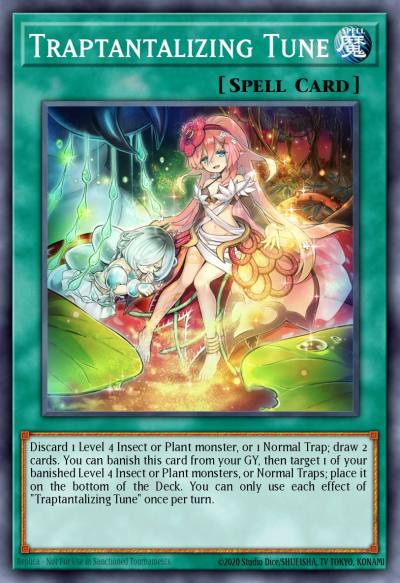 Traptantalizing Tune Prismatic Secret Rare MP25-EN143 2025 Mega-Pack Tin Yugioh card