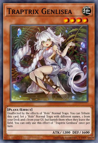 Traptrix Genlisea Ultra Rare DUOV-EN054 Duel Overload Yugioh card