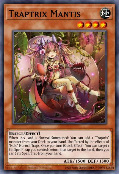 Traptrix Mantis Super Rare COTD-EN030 Code of the Duelist Yugioh card