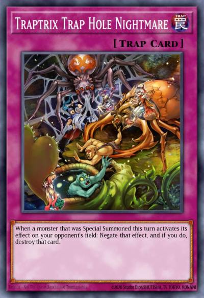Traptrix Trap Hole Nightmare Super Rare MP14-EN110 2014 Mega-Tin Mega Pack Yugioh card