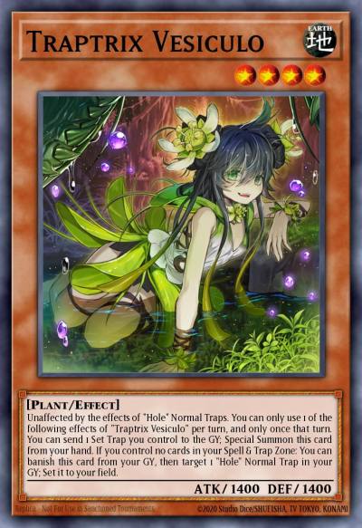 Traptrix Vesiculo Super Rare MP22-EN063 2022 Tin of the Pharaohs Gods Yugioh card