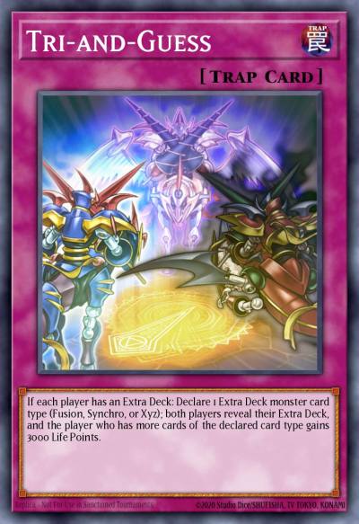Tri-and-Guess Short Print PRIO-EN080 Primal Origin Yugioh card
