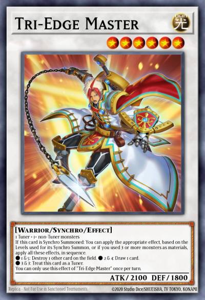 Tri-Edge Master Ultra Rare MP25-EN288 2025 Mega-Pack Tin Yugioh card