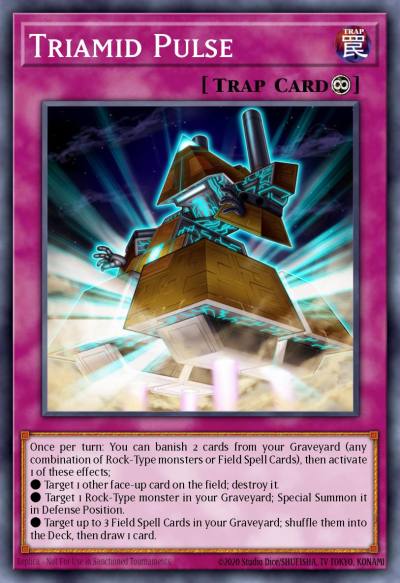 Triamid Pulse Rare TDIL-EN074 The Dark Illusion Yugioh card