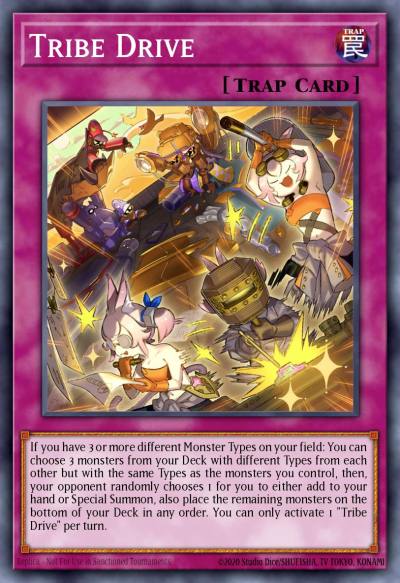 Tribe Drive Common BACH-EN078 Battle of Chaos Yugioh card