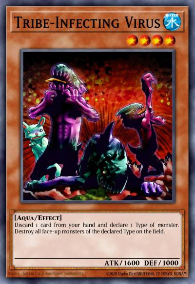 Tribe-Infecting Virus Rare DR1-EN131 Dark Revelation Volume 1 Yugioh card
