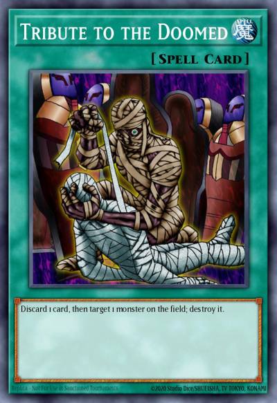 Tribute to the Doomed Common BP01-EN066 Battle Pack Epic Dawn Yugioh card