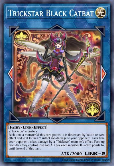 Trickstar Black Catbat Ultra Rare MP18-EN132 2018 Mega-Tin Mega Pack Yugioh card