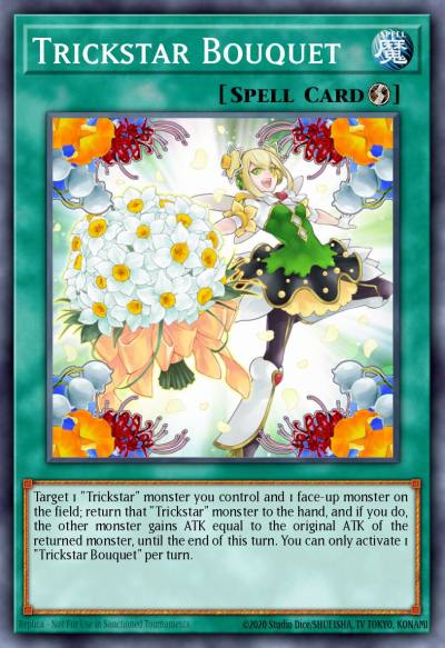 Trickstar Bouquet Common MP19-EN035 2019 Gold Sarcophagus Tin Mega Pack Yugioh card
