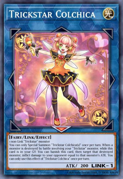 Trickstar Colchica Super Rare MZTM-EN028 Maze of the Master Yugioh card