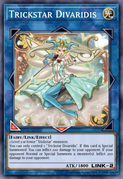 Trickstar Divaridis Ultra Rare SAST-EN049 Savage Strike Yugioh card