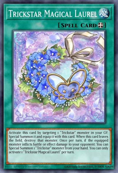 Trickstar Magical Laurel Ultra Rare DUPO-EN022 Duel Power Yugioh card