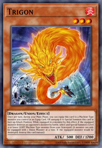 Trigon Common TSHD-EN031 The Shining Darkness Yugioh card
