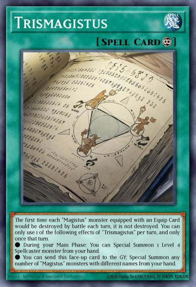 Trismagistus Super Rare GEIM-EN009 Genesis Impact Yugioh card