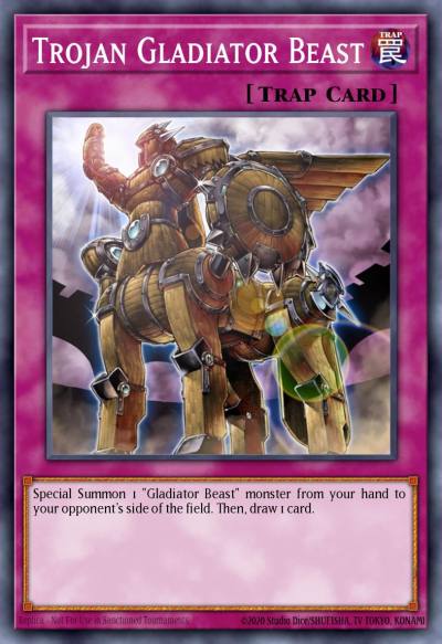 Trojan Gladiator Beast Common CRMS-EN078 Crimson Crisis Yugioh card