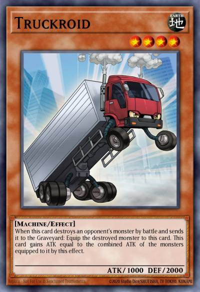 Truckroid Mosaic Rare BP02-EN055 Battle Pack 2 War of the Giants Yugioh card