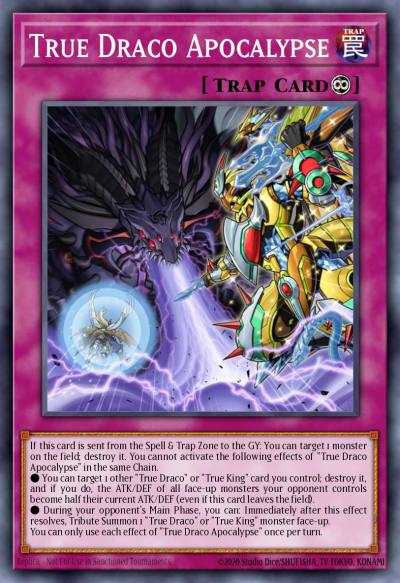 True Draco Apocalypse Common MP18-EN023 2018 Mega-Tin Mega Pack Yugioh card