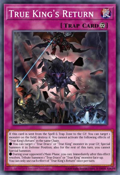 True Kings Return Secret Rare BLMM-EN176 Battles of Legend Monster Mayhem Yugioh card