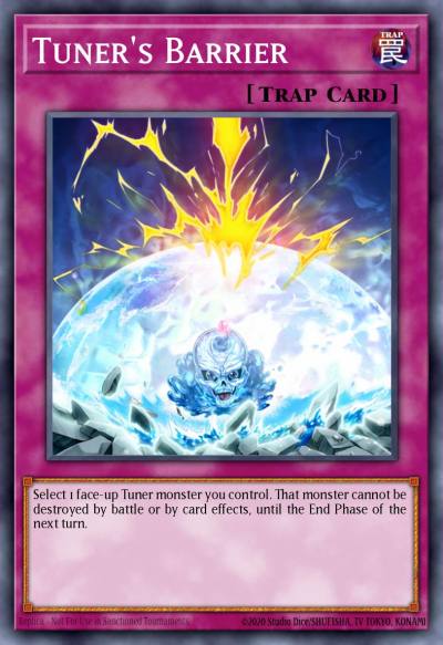 Tuners Barrier Super Rare DP09-EN030 Duelist Pack Yusei 2 Yugioh card