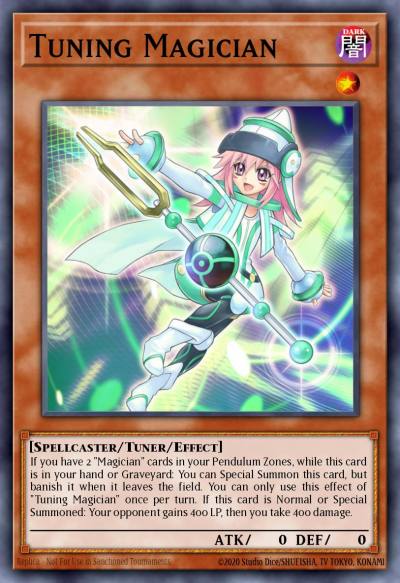 Tuning Magician Super Rare BOSH-EN001 Breakers of Shadow Yugioh card