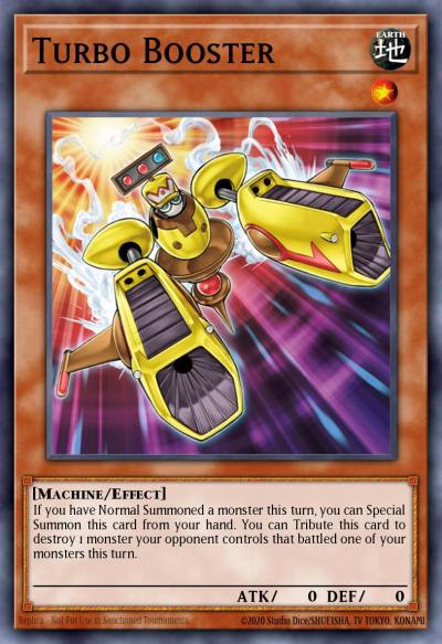 Turbo Booster Common DP08-EN003 Duelist Pack Yusei Yugioh card