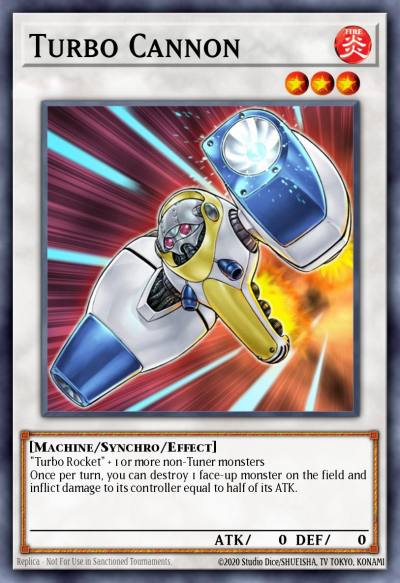 Turbo Cannon Super Rare ANPR-EN041 Ancient Prophecy Yugioh card