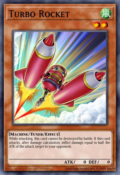 Turbo Rocket Rare ANPR-EN015 Ancient Prophecy Yugioh card