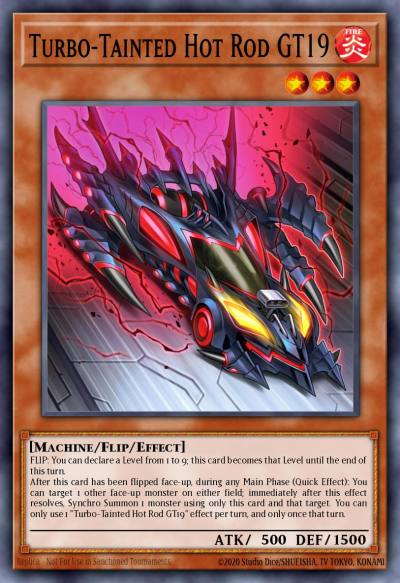 Turbo-Tainted Hot Rod GT19 Common MP23-EN181 25th Anniversary Tin Dueling Heroes Mega Pack Yugioh card