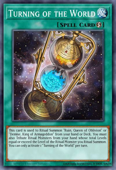 Turning of the World Common CYHO-EN058 Cybernetic Horizon Yugioh card