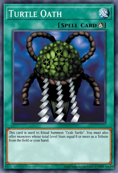 Turtle Oath Common MRL-066 Magic Ruler Yugioh card