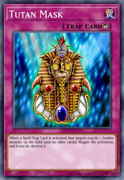 Tutan Mask Common BP03-EN195 Battle Pack 3 Monster League Yugioh card