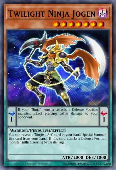 Twilight Ninja Jogen Common BLC1-EN049 Battles of Legend Chapter 1 Yugioh card