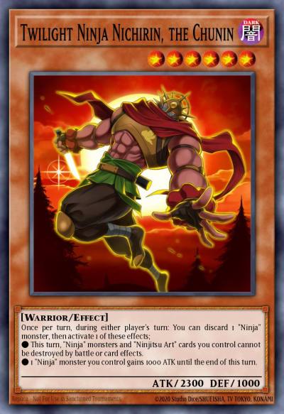 Twilight Ninja Nichirin the Chunin Common MP16-EN187 2016 Mega-Tin Mega Pack Yugioh card