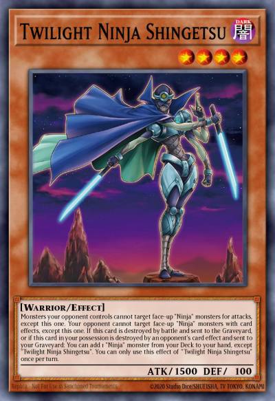 Twilight Ninja Shingetsu Common MP16-EN186 2016 Mega-Tin Mega Pack Yugioh card
