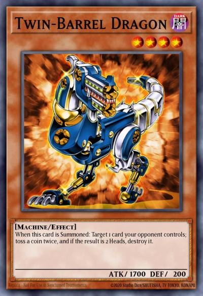 Twin-Barrel Dragon Common BP01-EN154 Battle Pack Epic Dawn Yugioh card